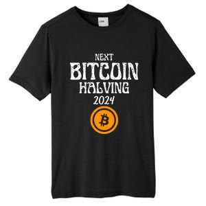 The Next Bitcoin Halving Is 2024 Block Reward Halvening Btc Tall Fusion ChromaSoft Performance T-Shirt