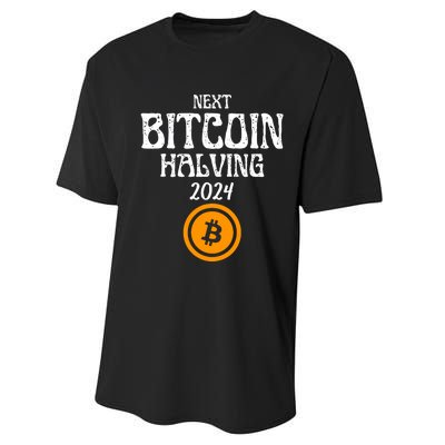 The Next Bitcoin Halving Is 2024 Block Reward Halvening Btc Performance Sprint T-Shirt