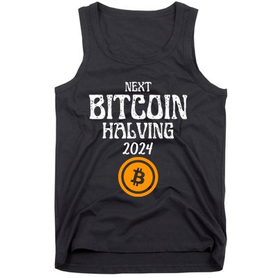 The Next Bitcoin Halving Is 2024 Block Reward Halvening Btc Tank Top