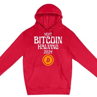 The Next Bitcoin Halving Is 2024 Block Reward Halvening Btc Premium Pullover Hoodie