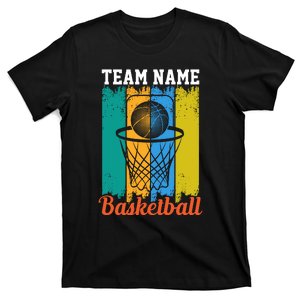 Team Name Basketball For Basketball Team Sport Bball T-Shirt