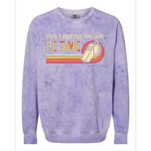 ThereS No Better Time Than P.E Time Physical Education Colorblast Crewneck Sweatshirt