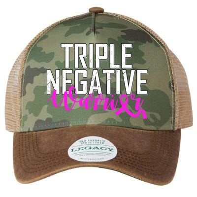 Triple Negative Breast Cancer Warrior Legacy Tie Dye Trucker Hat