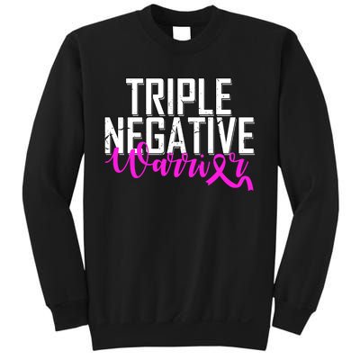 Triple Negative Breast Cancer Warrior Sweatshirt