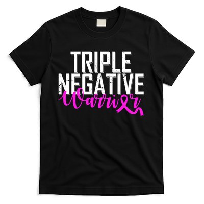 Triple Negative Breast Cancer Warrior T-Shirt