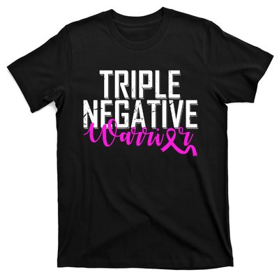 Triple Negative Breast Cancer Warrior T-Shirt