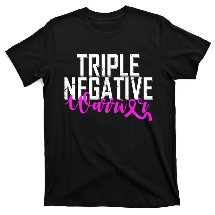 Triple Negative Breast Cancer Warrior T-Shirt