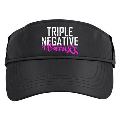 Triple Negative Breast Cancer Warrior Adult Drive Performance Visor