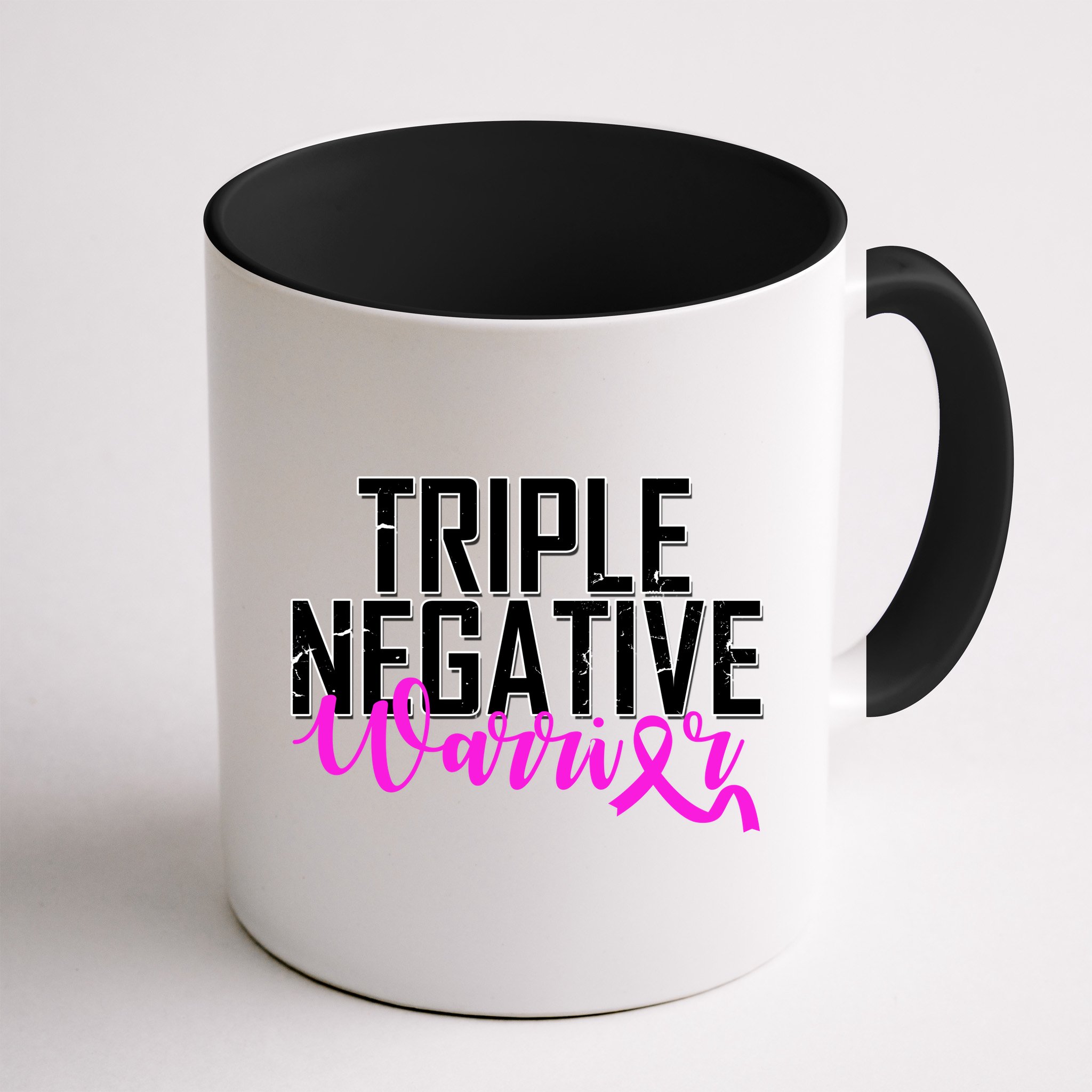 Triple Negative Breast Cancer Warrior Mug