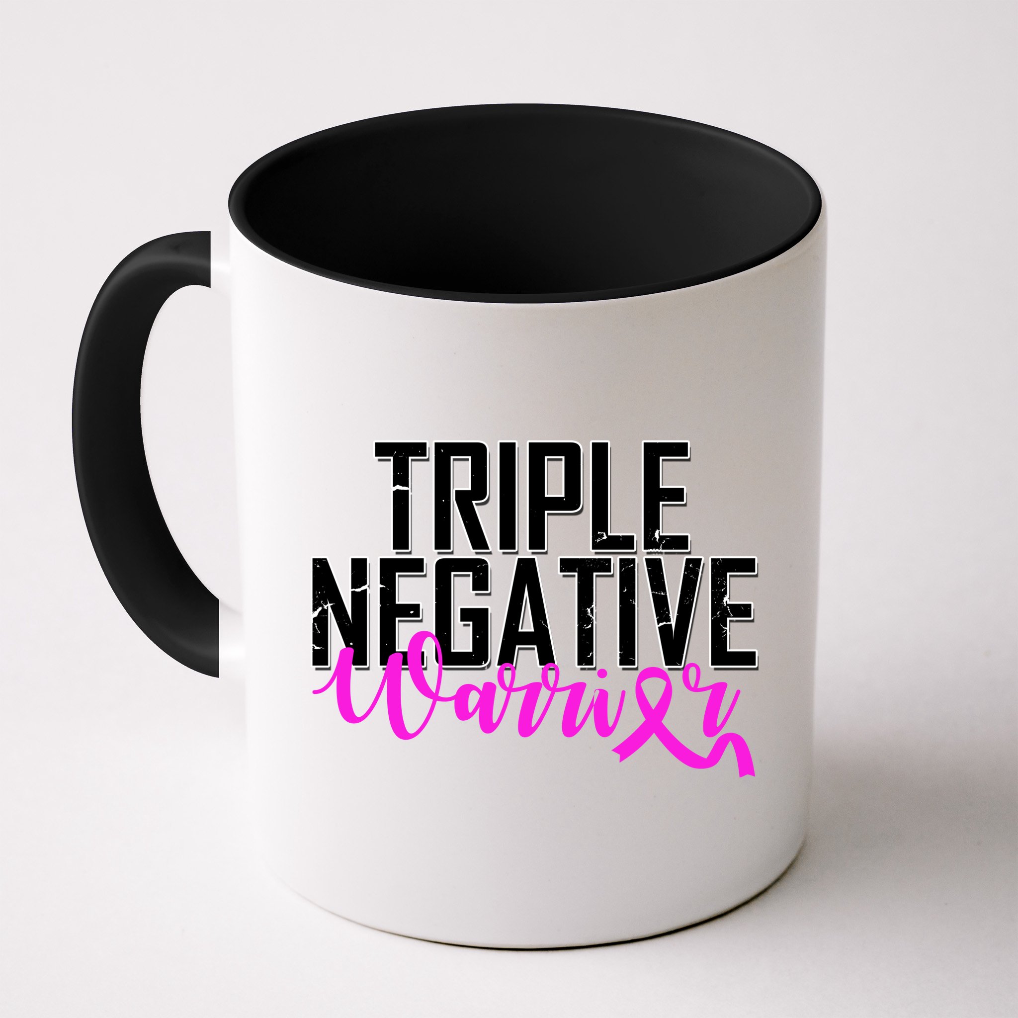 Triple Negative Breast Cancer Warrior Mug
