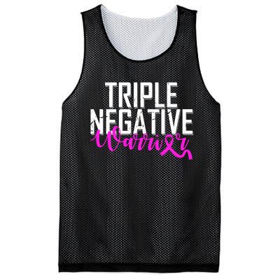 Triple Negative Breast Cancer Warrior Mesh Reversible Basketball Jersey Tank