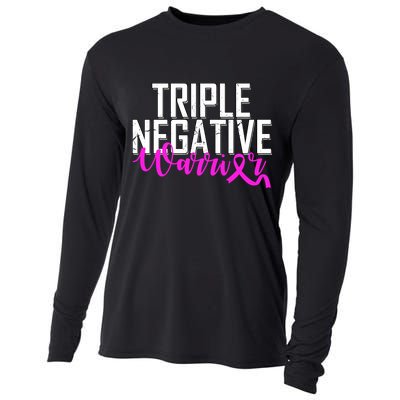 Triple Negative Breast Cancer Warrior Cooling Performance Long Sleeve Crew