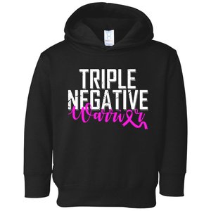 Triple Negative Breast Cancer Warrior Toddler Hoodie