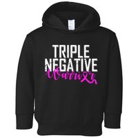 Triple Negative Breast Cancer Warrior Toddler Hoodie