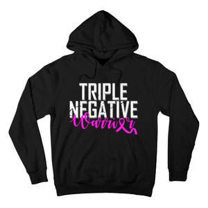 Triple Negative Breast Cancer Warrior Tall Hoodie