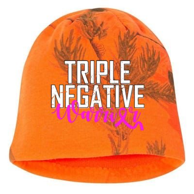 Triple Negative Breast Cancer Warrior Kati - Camo Knit Beanie