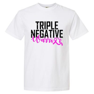 Triple Negative Breast Cancer Warrior Garment-Dyed Heavyweight T-Shirt