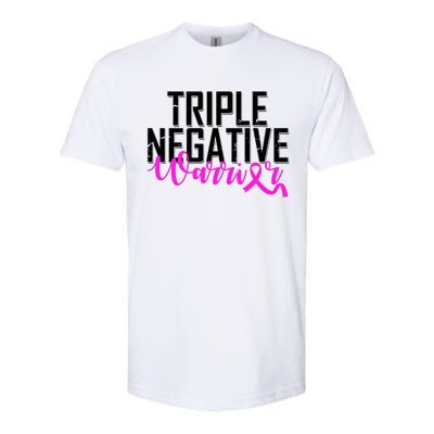 Triple Negative Breast Cancer Warrior Softstyle® CVC T-Shirt