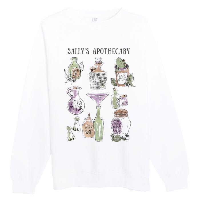 The N.I.G.H.T.M.A.R.E Before Christmas Sallys Apothecary Premium Crewneck Sweatshirt