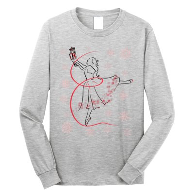 The Nutcracker Ballet And Clara Christmas Holiday Dance Long Sleeve Shirt