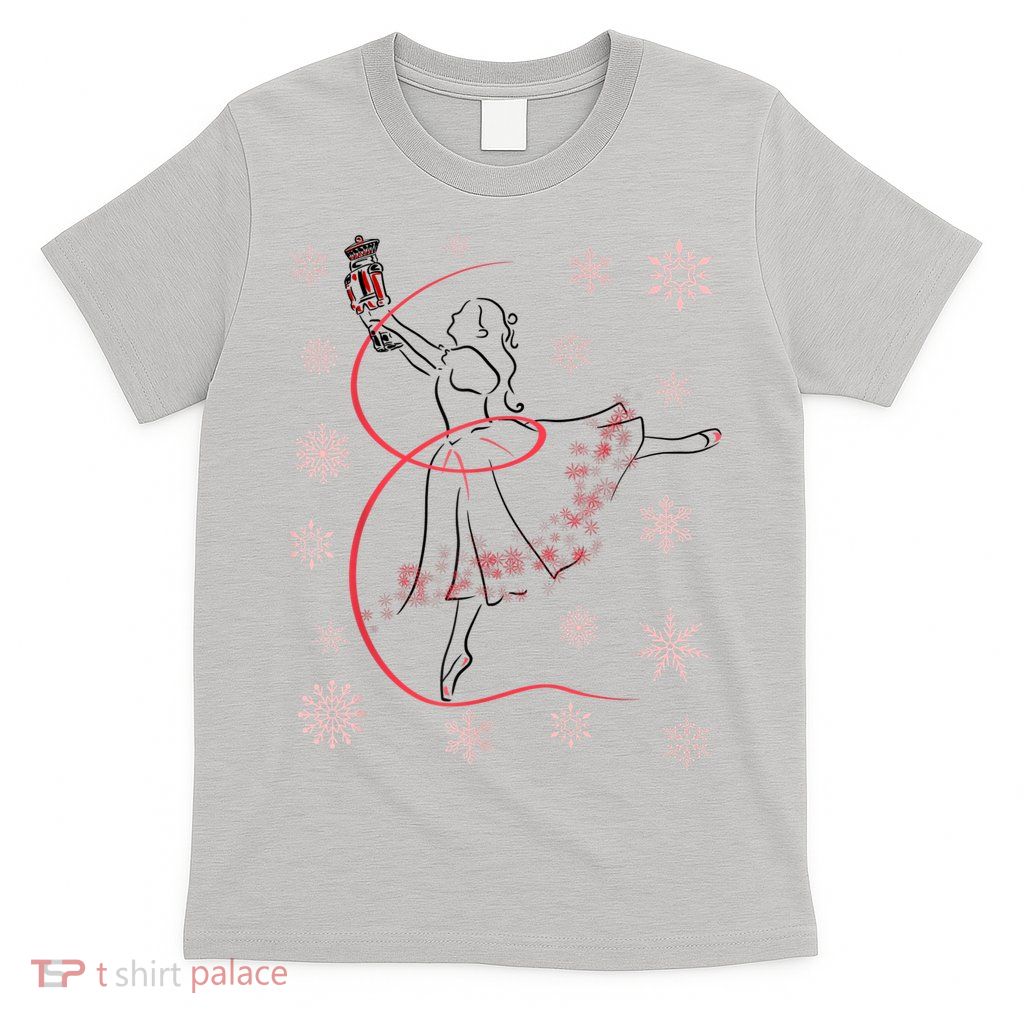 The Nutcracker Ballet And Clara Christmas Holiday Dance T-Shirt