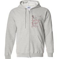 The Nutcracker Ballet And Clara Christmas Holiday Dance Full Zip Hoodie