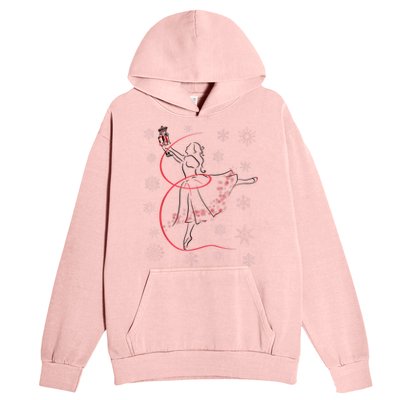 The Nutcracker Ballet And Clara Christmas Holiday Dance Urban Pullover Hoodie