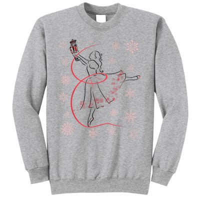 The Nutcracker Ballet And Clara Christmas Holiday Dance Sweatshirt