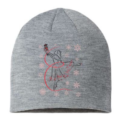 The Nutcracker Ballet And Clara Christmas Holiday Dance Sustainable Beanie