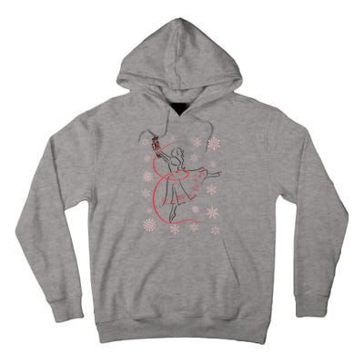 The Nutcracker Ballet And Clara Christmas Holiday Dance Tall Hoodie