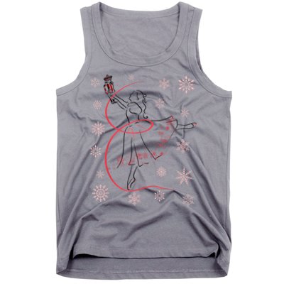 The Nutcracker Ballet And Clara Christmas Holiday Dance Tank Top