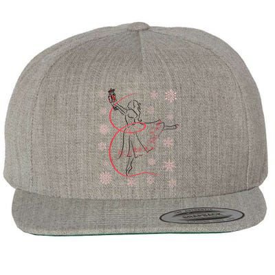 The Nutcracker Ballet And Clara Christmas Holiday Dance Wool Snapback Cap