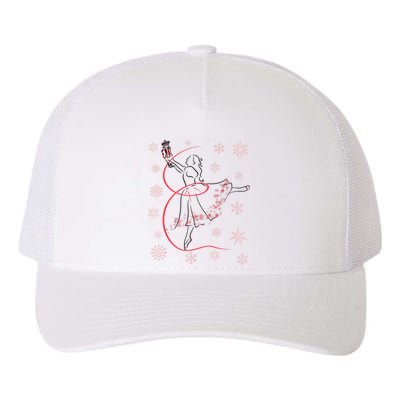 The Nutcracker Ballet And Clara Christmas Holiday Dance Yupoong Adult 5-Panel Trucker Hat