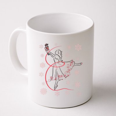 The Nutcracker Ballet And Clara Christmas Holiday Dance Coffee Mug