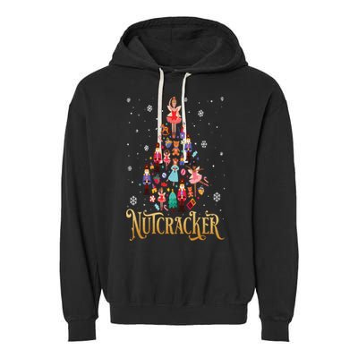 The Nutcracker Ballet Christmas Garment-Dyed Fleece Hoodie
