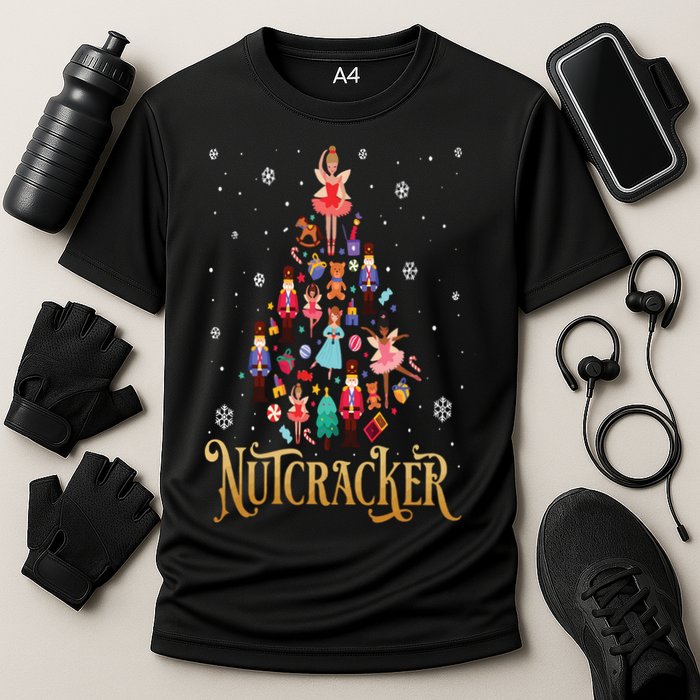The Nutcracker Ballet Christmas Cooling Performance Crew T-Shirt