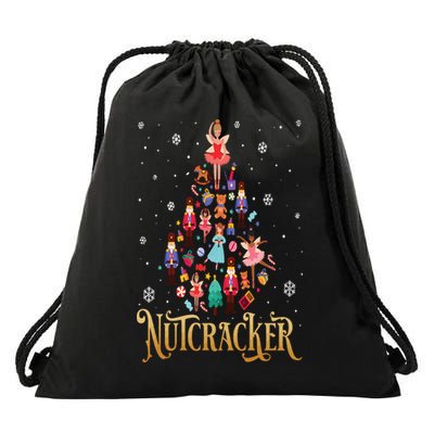 The Nutcracker Ballet Christmas Drawstring Bag