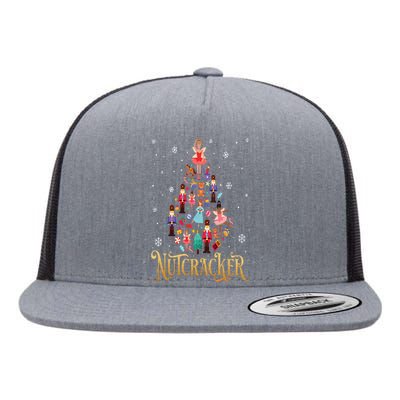 The Nutcracker Ballet Christmas Flat Bill Trucker Hat