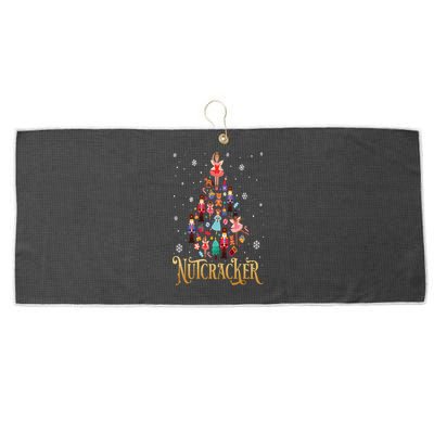 The Nutcracker Ballet Christmas Large Microfiber Waffle Golf Towel