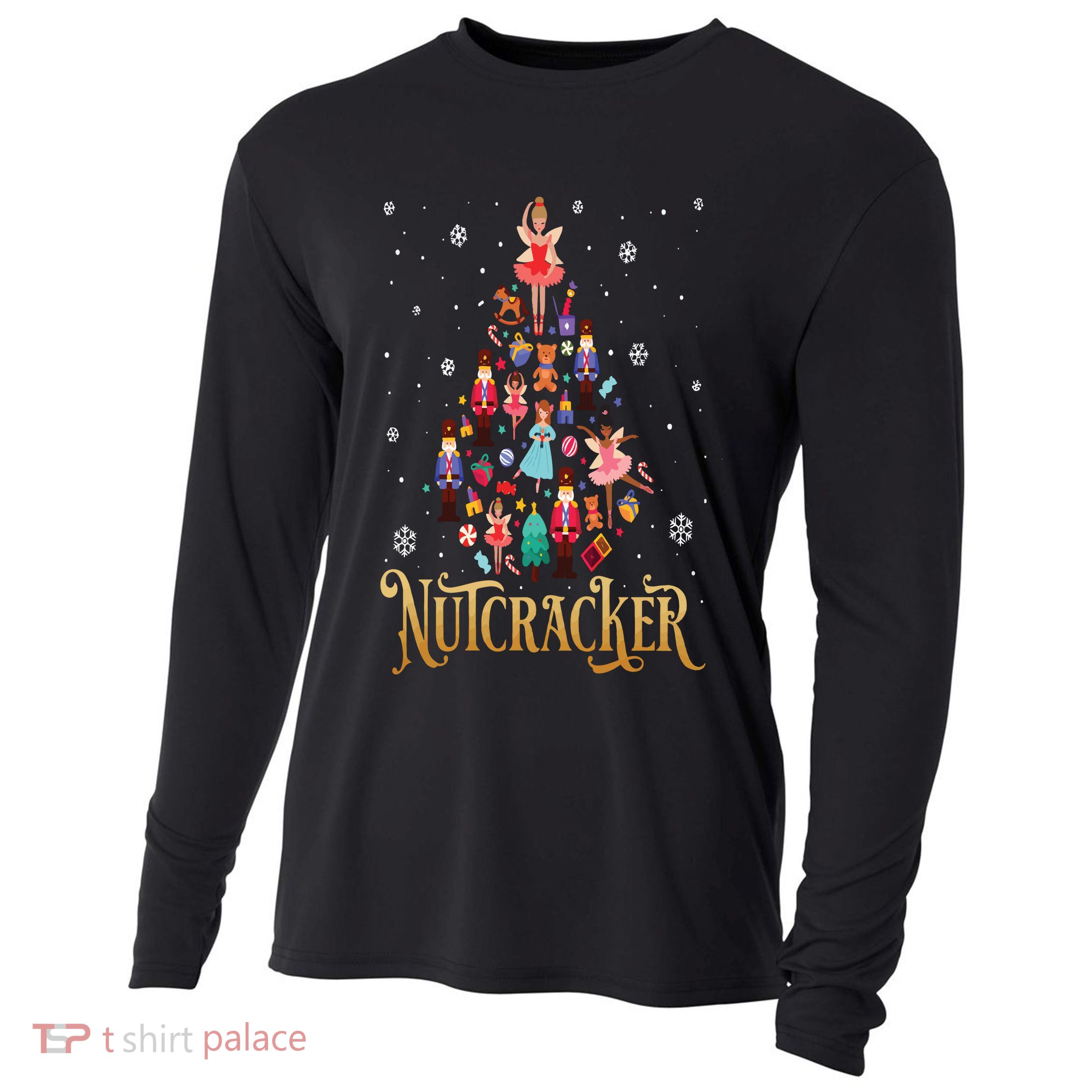 The Nutcracker Ballet Christmas Cooling Performance Long Sleeve Crew