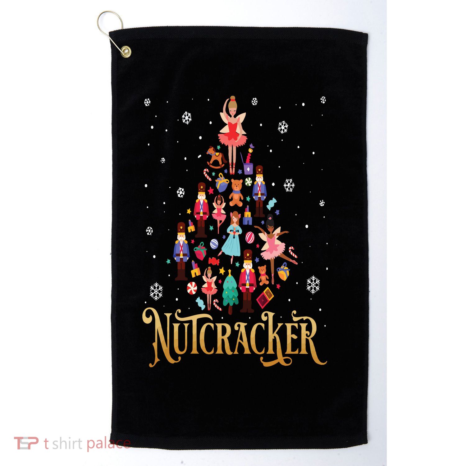 The Nutcracker Ballet Christmas Golf Towel
