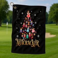 The Nutcracker Ballet Christmas Golf Towel