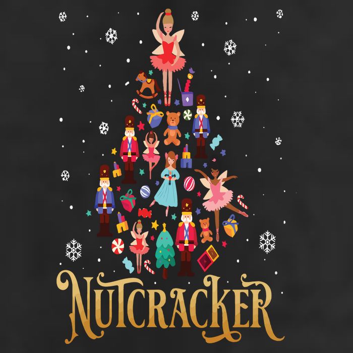 The Nutcracker Ballet Christmas Golf Towel