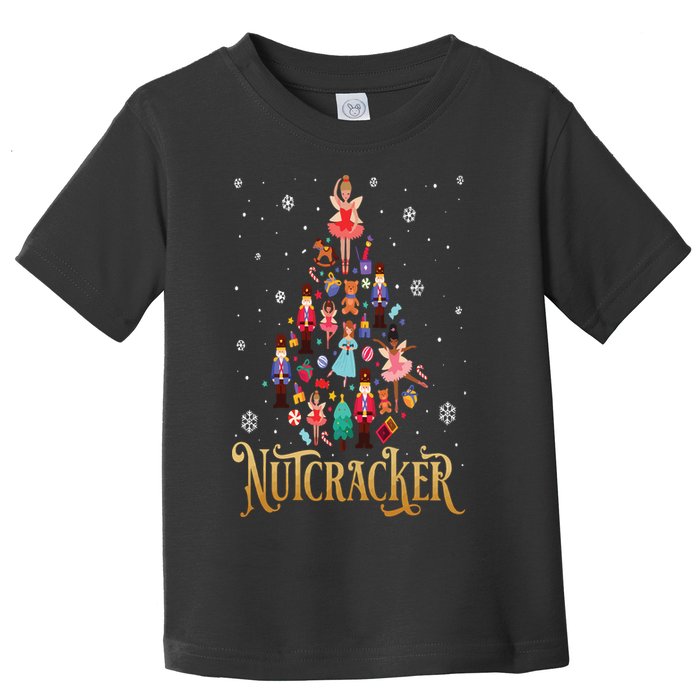 The Nutcracker Ballet Christmas Toddler T-Shirt