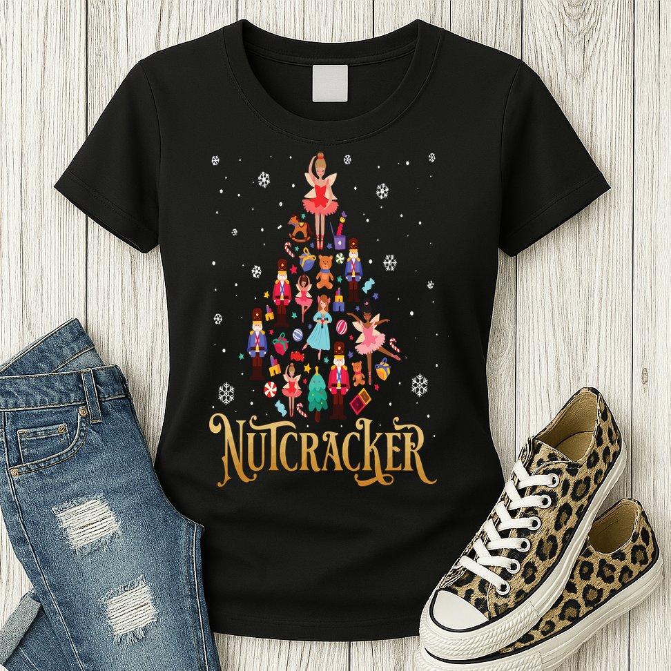 The Nutcracker Ballet Christmas Womens T-Shirt