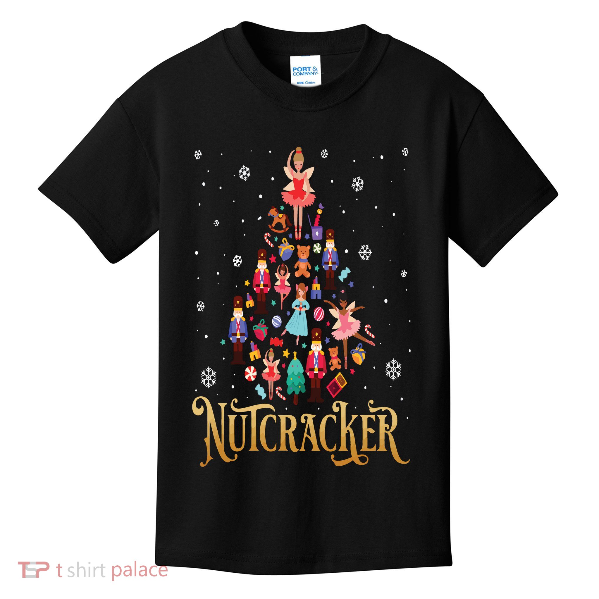 The Nutcracker Ballet Christmas Kids T-Shirt