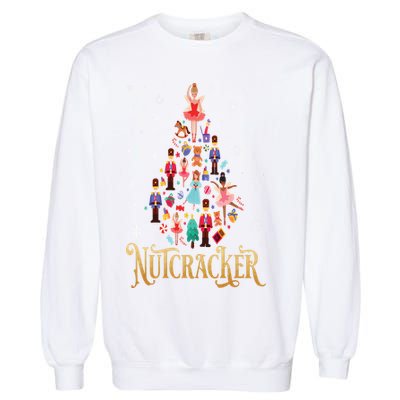 The Nutcracker Ballet Christmas Garment-Dyed Sweatshirt