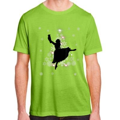 The Nutcracker Ballet, Clara, Tree Christmas Holiday Dance Adult ChromaSoft Performance T-Shirt