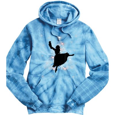 The Nutcracker Ballet, Clara, Tree Christmas Holiday Dance Tie Dye Hoodie