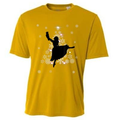 The Nutcracker Ballet, Clara, Tree Christmas Holiday Dance Cooling Performance Crew T-Shirt